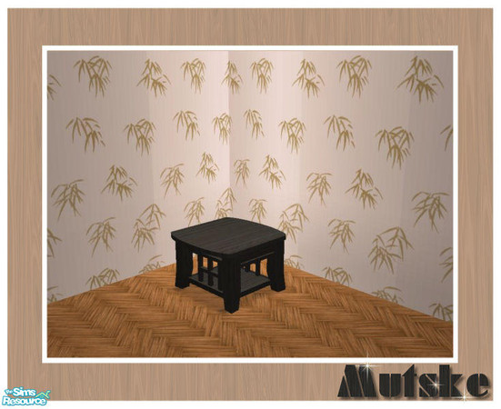 Sims 2 — Tropical Recolors Black - Coffee 1 tile by Mutske — Recolors of my set Tropical Living. You need to download the