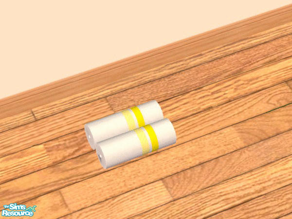 Sims 2 — Fuzzy Towels - Individual Item by Chezzie — Recolors of towls by Mango-Sims. Wall towels from set Abala, rolled