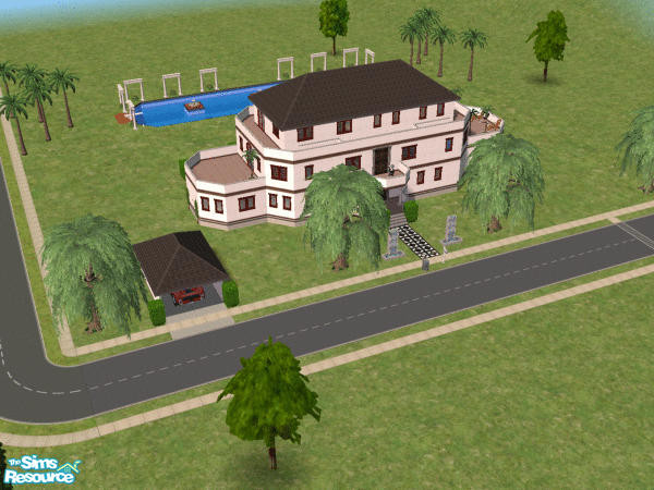 Sims 2 — Gudsgave 300 by Arduinna — I've put this as Partly, because some things are missing... Like : Phone and some