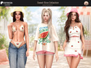 Sims 4 — SET-Sweet Slice Collection - Patreon by busra-tr — Note: This collection was previously shared with my Patreon