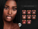 Sims 4 — Juicy and Voluminous Lipstick by saratheme — -8 swatches