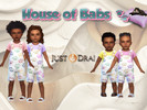 Sims 4 — House of Babs- Bestie Overalls by Draven298 — This set is part 2 of the House of Babs Collection. Part 1 is the