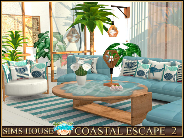 Sims 4 — COASTAL ESCAPE 2 by Sims_House — COASTAL ESCAPE 2