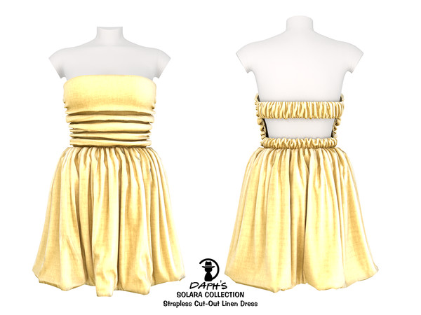 Sims 4 — DAPHS - Solara Paisley Ruffled Mini Skirt S352 - Patreon - LOWPOLY by Daph's — Golden afternoons, blooming