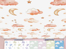 Sims 4 — Clouds Ceiling Tiles by lavilikesims — 2 cloud pattern to give that special touch to your room (also a floor)