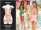 Sims 4 — Off-Line - Cordelia Dress - Patreon Exclusive by VentaStudio — 79 Swatches Full Body Category Disallowed for