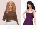Sims 4 — Leather Belt by Dissia — Leather belt in many colors