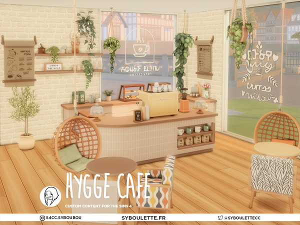 Sims 4 — Hygge Cafe - Cup pile V1 by Syboubou — Hygge Cafe brings the warmth of a tucked-away Scandinavian coffee shop