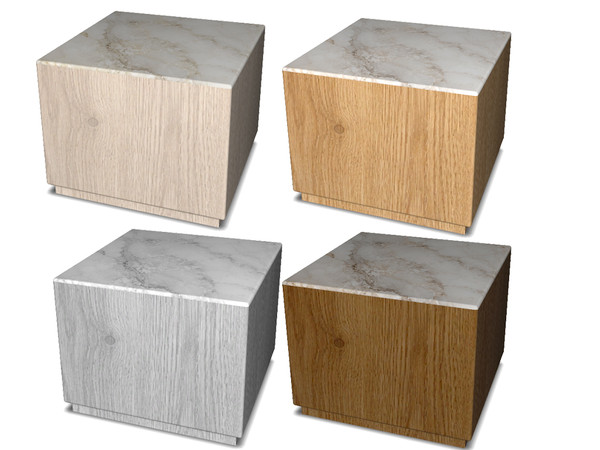 Sims 4 — Jomsims Likoo cube table by jomsims — Discover the Likoo collection and modernize your living room with a