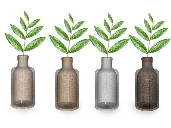 Sims 4 — Jomsims Likoo deco glass greenery1 by jomsims — Discover the Likoo collection and modernize your living room