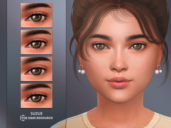 Sims 4 — Lisa Eyelashes 3D by Suzue — New Mesh (Suzue)