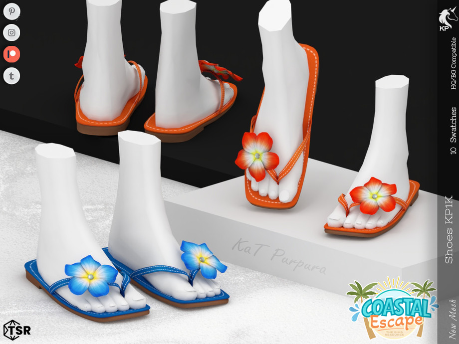 【美品】SIMS PRISTINE 151 The Sims Resource | Shoes KP1K- Female