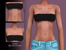 Sims 4 — Mirage Tattoo by Suzue — Mirage Tattoo N68