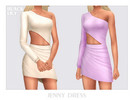 Sims 4 — Jenny Dress by Black_Lily — YA, A, Teen