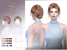 Sims 4 — S-CLUB Braid updo HAIRSTYLE by S-Club — Braid updo HAIRSTYLE, hope you like, thank you.