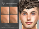 Sims 4 — Noah Contour HQ by Caroll912 — A 4-swatch soft matte contour in brown tones. Contour is suited from Teens to