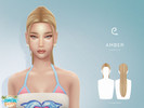 Sims 4 — Amber Hairstyle by Enriques4 — New Mesh