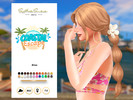 Sims 4 — Brisa Hairstyle by sehablasimlish — Hope you like it and enjoy it. Maxis Match