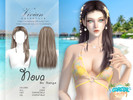 Sims 4 — Nova Seafoam - Hairstyle by VivianDang — - All new meshes
