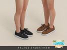 Sims 4 — Canvas Sneakers Male by Arltos — 13 colors.