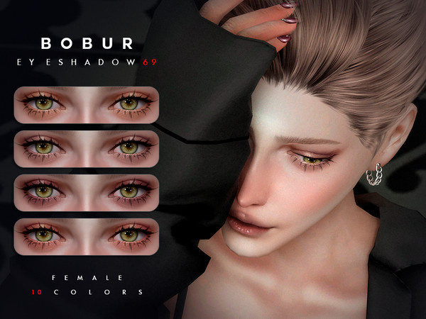 Sims 4 — Dewy Silk Eyeshadow by Bobur2 — Dewy Silk Eyeshadow for female