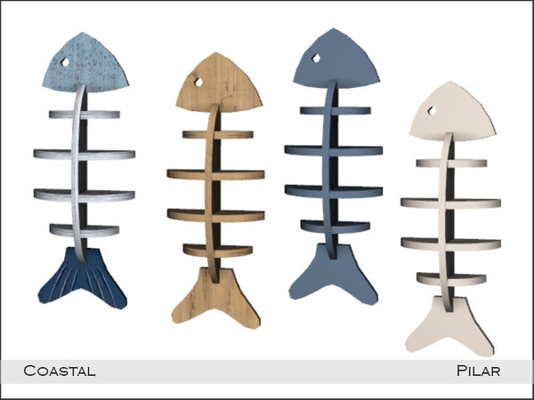 Sims 4 — Pilar Coastal ShelfFish by Pilar — Coastal Style for a Warm Summer