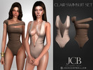 Sims 4 — CLAIR SWIMSUIT SET by Joan_Campbell_Beauty_ — INCLUDES: