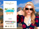 Sims 4 — Florencia Hair by sehablasimlish — Hope you like it and enjoy it. Maxis Match