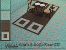 Sims 4 — Modern Material Mix Floor SET by matomibotaki — Attractive mix of materials floor ceramic tiles, and an