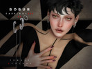 Sims 4 — Chroma Cuffs Earrings Set by Bobur2 — Chroma Cuffs Earrings Set for female