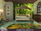 Sims 4 — Sleeping in the woods by evi — A kid s room decorated in such a way to support adventures and fantasy stories.