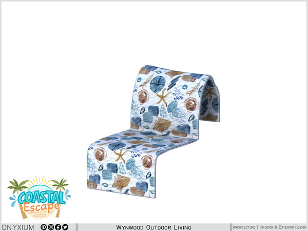 Sims 4 — Wynwood Sofa Blanket by Onyxium — Onyxium@TSR Design Workshop Outdoor & Garden Collection - Belong To The