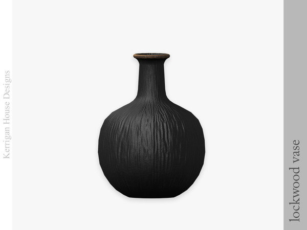 Sims 4 — Lockwood Vase by kerriganhouse — An elegant contemporary living room set.