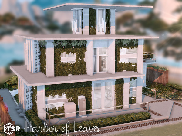 Sims 4 — Harbor of Leaves l noCC by simZmora — Lot Size - 20x20