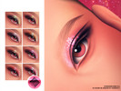 Sims 4 — MM Sweet Dreams Eyeshadow V2 by cosimetic — An updated 10-color eyeshadow collection with a highly glittery