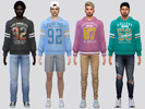 Sims 4 — Tek Sweater by McLayneSims — TSR EXCLUSIVE