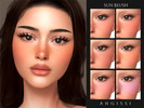 Sims 4 — Sun Blush by ANGISSI — PREVIEWS MADE USING HQ MOD Female