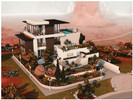 Sims 4 — MM Modern Green Hill by Merin_Martini — My Sims 4 lots some are inspired from random pictures that I found on