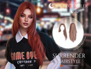Sims 4 — Nightcrawler-Surrender Hair STYLE D by Nightcrawler_Sims — NEW HAIR MESH