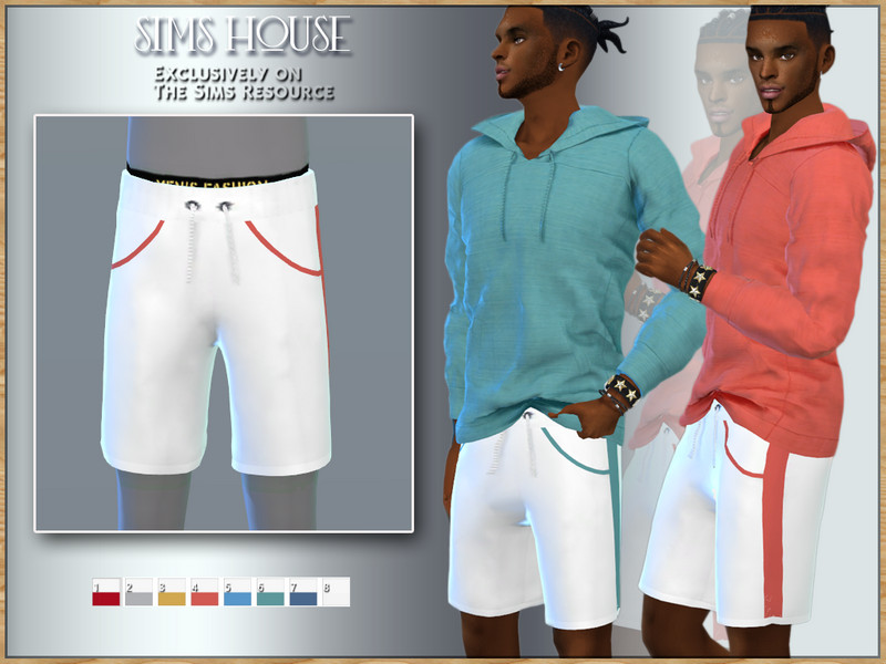 Sims 4 men’s clothing CC MEN'S SHORTS by Sims_House