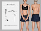 Sims 4 — Tattoo Set by Charlotte_Morris — Tattoo Set 39 Skin Details - Tattoos