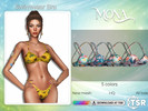 Sims 4 — Swimwear Bra by Mona — -New mesh-