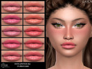 Sims 4 — Layla - Faye Lipstick HQ by Layla — Female lipstick n311 Previews and swatches made in CAS using HQ Mod HQ - BG