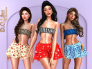 Sims 4 — Blooming Summer Set by DOLilac — 3 Swatches