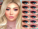 Sims 4 — Princess Eyeshadow - Patreon by MagicHand — Eye Makeup with lashes in 16 colors - HQ Compatible.