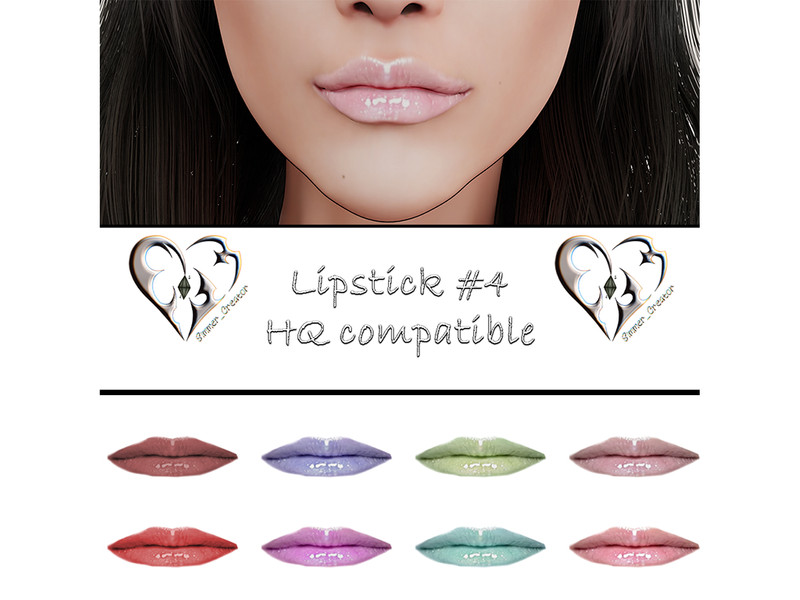 Sims 4 lip and mouth detail CC Lipstick IV by Simmer_creator9