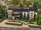 Sims 4 — August Moon - NO CC by xogerardine — I can't believe it took me this long to build Agnes Crumplebottom's house