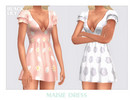 Sims 4 — Maisie Dress by Black_Lily — YA, A, Teen
