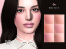 Sims 4 — IMF Milani Blush by IzzieMcFire — Milani Blush contains 6 colors in hq texture.