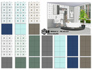 Sims 4 — Bino I - Walls by marychabb — Created for: The Sims 4 For short , medium , tall wall Kategory: Wallpaper